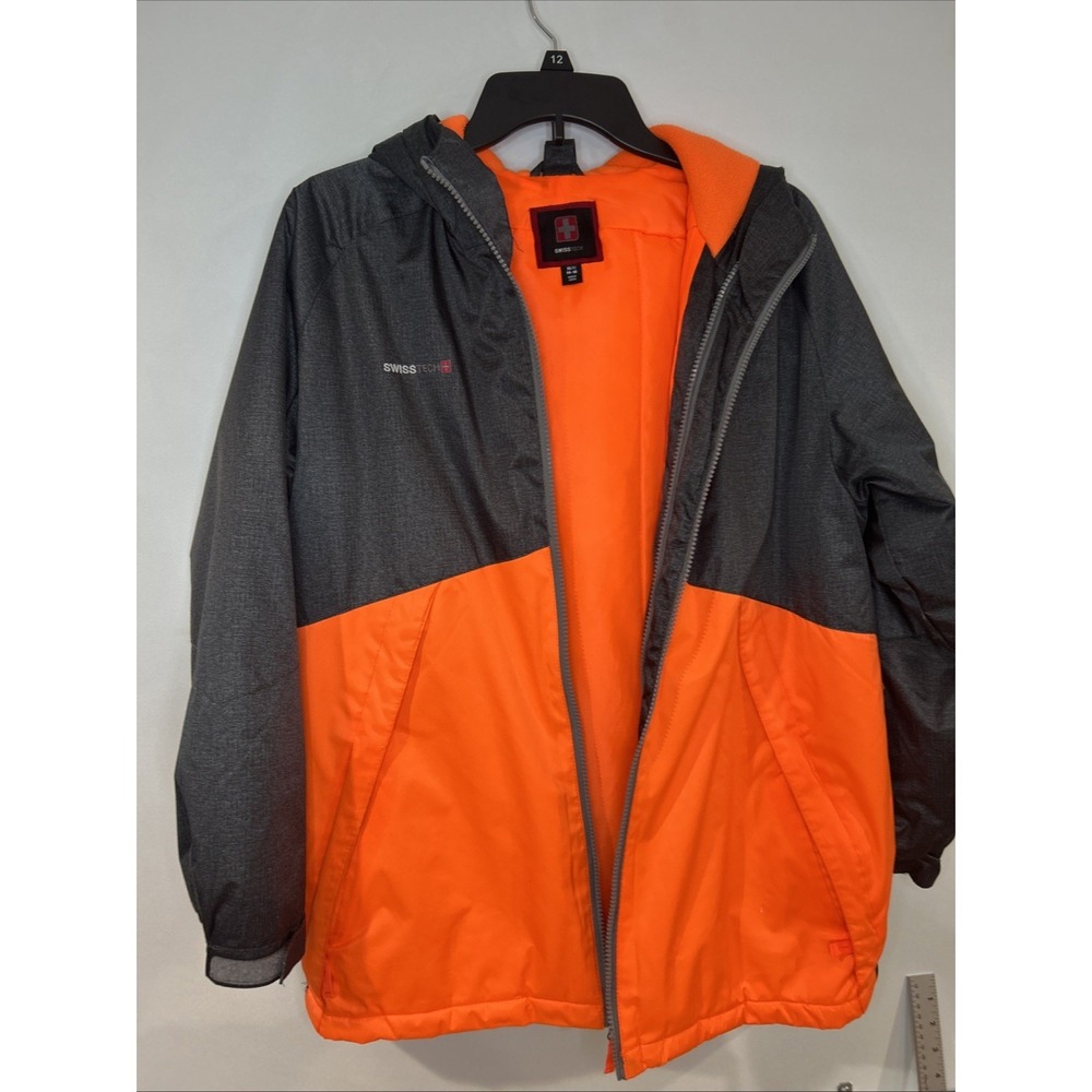 Youth Jacket Size XL 14-16 SwissTech Hooded Lined Winter